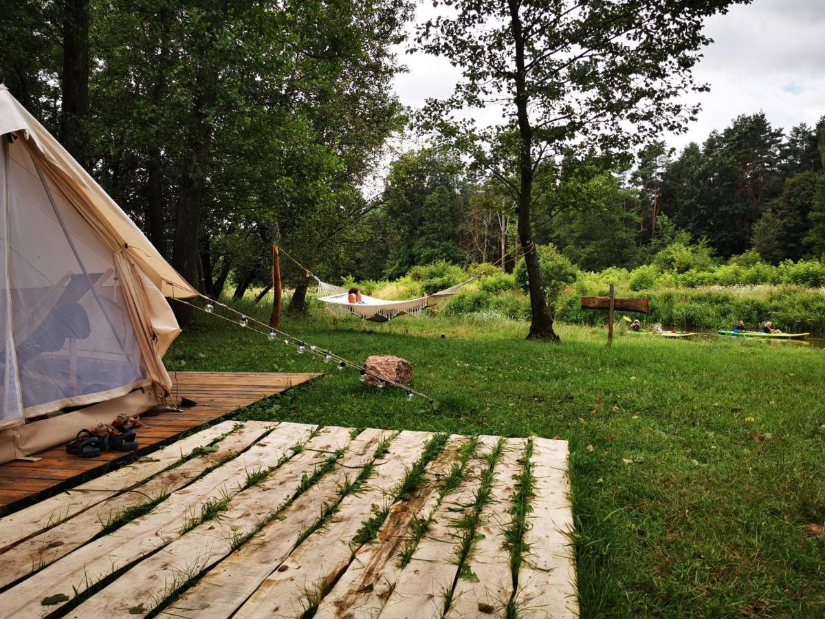 Glamping Kaliska Hotel Lochow Luaran gambar